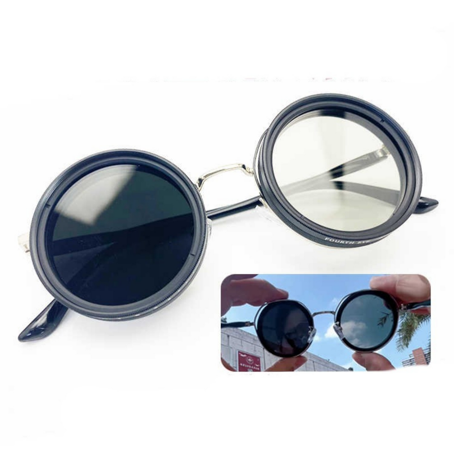 Adjustable Dimming Sunglasses