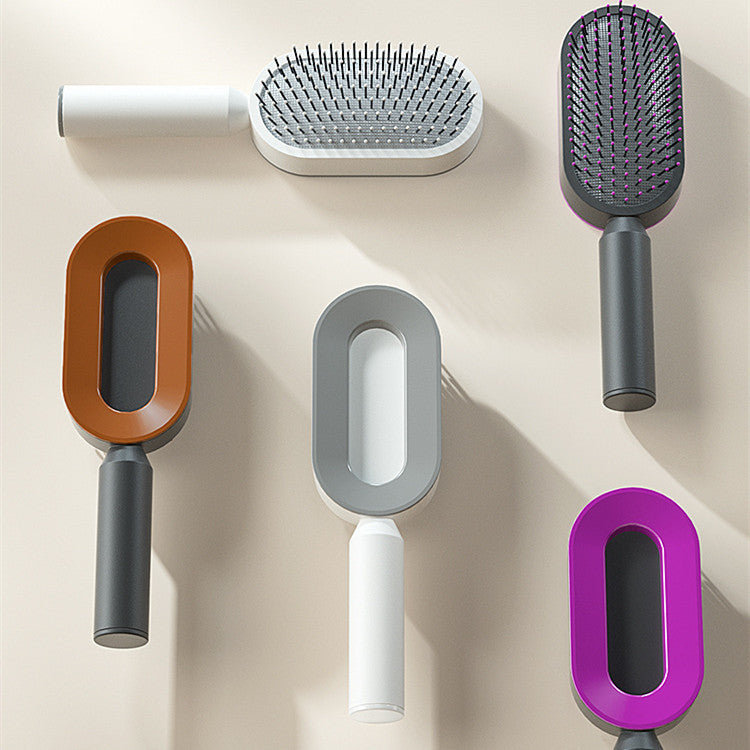 Self-Cleaning Hair Brush – Tangle-Free, Effortless & Hygienic!