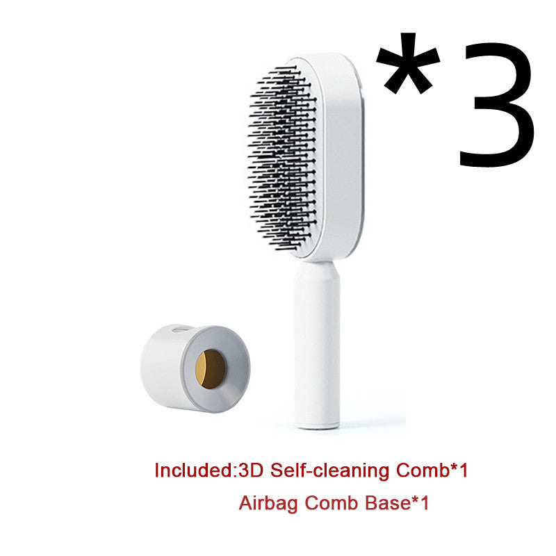 Self-Cleaning Hair Brush – Tangle-Free, Effortless & Hygienic!