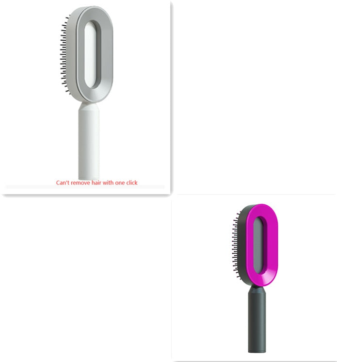 Self-Cleaning Hair Brush – Tangle-Free, Effortless & Hygienic!